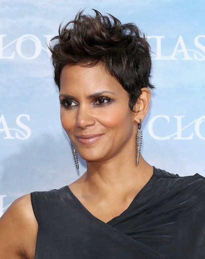 Halle Berry Very Short Haircuts 2013